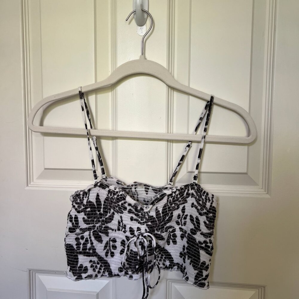 Free People One Maia Smocked Convertible Top
